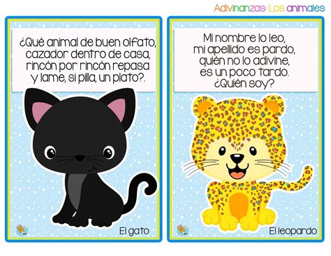 adivinanzas de animales ideas.